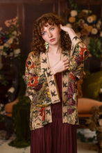 Load image into Gallery viewer, Market of Stars Golden Hour Pixie Duster Crop Kimono w/ Floral Print
