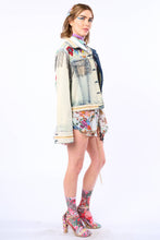 Load image into Gallery viewer, Aratta Country Queen Embellished Denim Jacket
