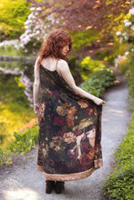 Load image into Gallery viewer, Market of Stars The Messenger Long Maxi Slip Dress w/ Joan of Arc &amp; Florals
