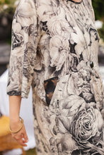 Load image into Gallery viewer, Market of Stars Honey &amp; The Moon Artist Dress w/ Pockets, Florals &amp; Bees
