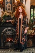 Load image into Gallery viewer, Market of Stars Heart of Gold Opera Duster Kimono Robe w/ Sacred Heart
