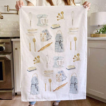 Load image into Gallery viewer, Emily Lex Studio Baking cotton flour sack tea towel
