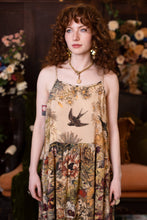 Load image into Gallery viewer, Market of Stars Golden Hour Bohéme Long Maxi Slip Dress w/ Floral Print
