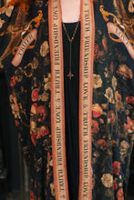 Load image into Gallery viewer, Market of Stars Heart of Gold Opera Duster Kimono Robe w/ Sacred Heart
