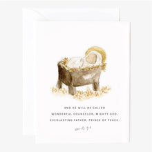 Load image into Gallery viewer, Emily Lex Studio Christmas scripture notecard set
