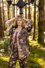 Load image into Gallery viewer, Market of Stars Lionheart Matinée Duster w/ florals &amp; Narnia inspired print
