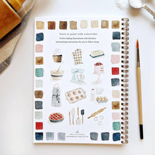 Load image into Gallery viewer, Emily Lex Studio Baking watercolor workbook
