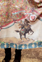 Load image into Gallery viewer, Market of Stars Love Revolution Bohéme Slip Dress w/ Sun, Horse &amp; Florals
