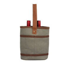 Load image into Gallery viewer, Myra Bag Wine And Love Double Wine Bag
