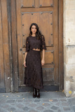 Load image into Gallery viewer, CHOKLATE PARIS Chloé set guipure top &amp; skirt
