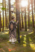 Load image into Gallery viewer, Market of Stars Lionheart Bohemian Goddess Starduster Kimono with botanicals
