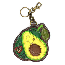 Load image into Gallery viewer, Chala Coin Purse/Key Fob Avocado
