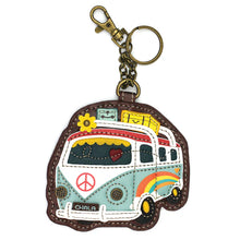 Load image into Gallery viewer, Chala Coin Purse/Key Fob Bus
