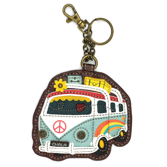 Chala Coin Purse/Key Fob Bus