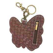 Load image into Gallery viewer, Chala Coin Purse/Key Fob Monarch Butterfly
