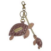 Chala Key Fob/Purse Charm Twin Turtles