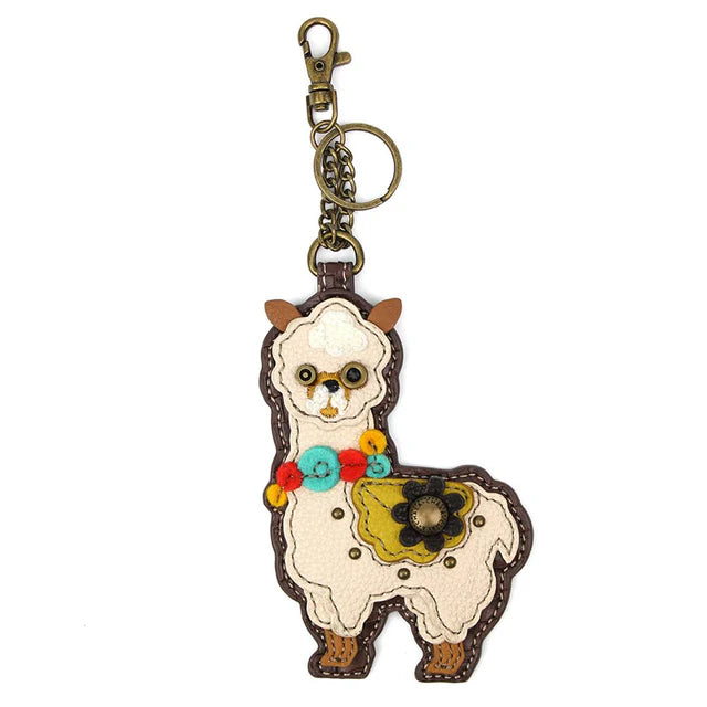 Chala Key Fob Llama