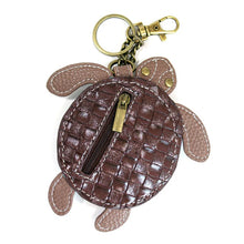 Load image into Gallery viewer, Chala Coin Purse/Key Fob Turtle
