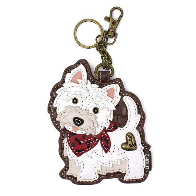 Chala Coin Purse/Key Fob Westie