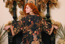 Load image into Gallery viewer, Market of Stars Heart of Gold Opera Duster Kimono Robe w/ Sacred Heart
