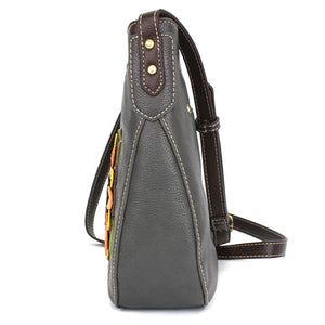 Chala Crescent Crossbody Sunflower Ink