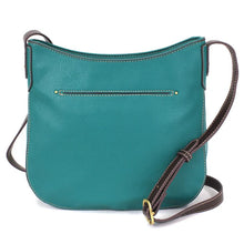 Load image into Gallery viewer, Chala Crescent Crossbody Sloth Turquoise
