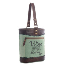 Load image into Gallery viewer, Myra Bag Bottled Up Double Wine Bag
