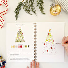 Load image into Gallery viewer, Emily Lex Studio Nutcracker watercolor workbook
