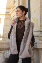 Load image into Gallery viewer, CHOKLATE PARIS Oslo Sleeveless Faux Fur Vest
