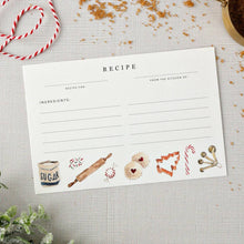 Load image into Gallery viewer, Emily Lex Studio Christmas baking recipe cards
