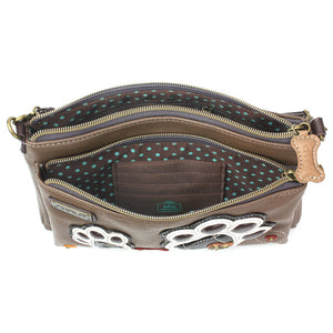 Chala Deluxe Crossbody Pawprint