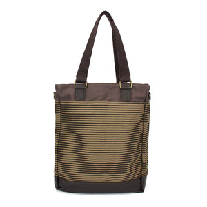 Chala Work Tote Golden Retriever Brown Stripe