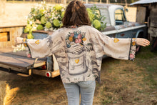 Load image into Gallery viewer, Market of Stars Take My Hand Pixie Duster Cropped Kimono w/ Hands
