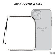 Load image into Gallery viewer, Chala Zip Around Wallet Turtle A

