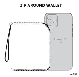 Chala Zip Around Wallet Turtle A