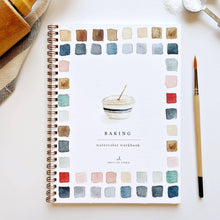 Load image into Gallery viewer, Emily Lex Studio Baking watercolor workbook
