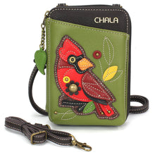 Load image into Gallery viewer, Chala Wallet Crossbody Cardinal Green
