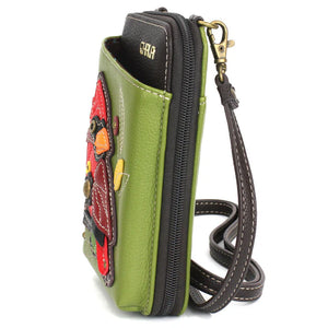 Chala Wallet Crossbody Cardinal Green