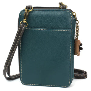 Chala Wallet Crossbody French Bulldog Turquoise