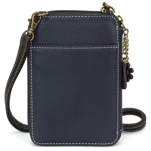 Chala Wallet Crossbody Horse Family Navy