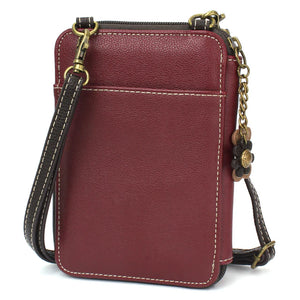 Chala Wallet Crossbody Westie Maroon