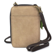 Load image into Gallery viewer, Chala Wallet Crossbody Owl A Taupe
