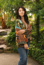 Load image into Gallery viewer, Market of Stars Secret Garden Pixie Duster Cropped Kimono w/ Swan
