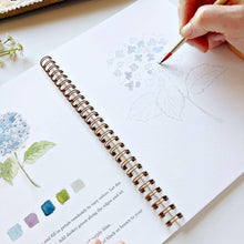 Load image into Gallery viewer, Emily Lex Studio Flowers watercolor workbook

