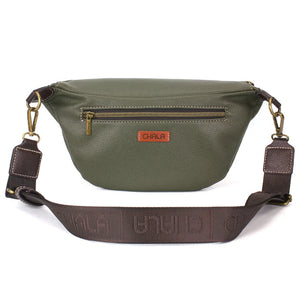 Chala Fanny Pack Monarch Butterfly Olive