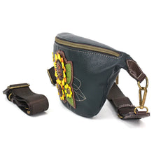 Load image into Gallery viewer, Chala Fanny Pack Sunflower Group Navy
