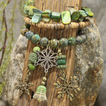 Load image into Gallery viewer, The Primitive Peddler Bells Are Ringing Bracelet Set*
