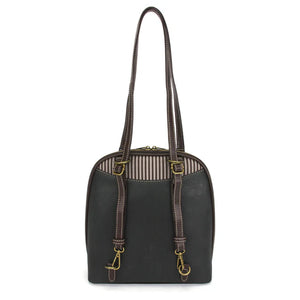 Chala Convertible Backpack Purse Dragonfly Black