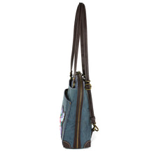 Load image into Gallery viewer, Chala Convertible Backpack Purse Hummingbird/Blue
