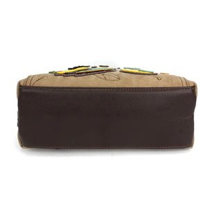 Chala Convertible Backpack Purse Owls Taupe